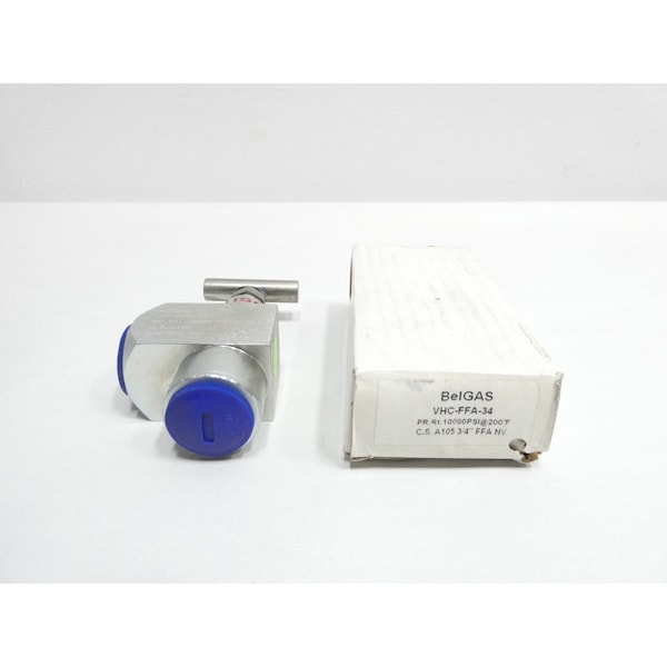 Marsh Bellofram BELGAS MANUAL NPT 10000PSI 3/4IN NEEDLE VALVE VHC-FFA-34 - main